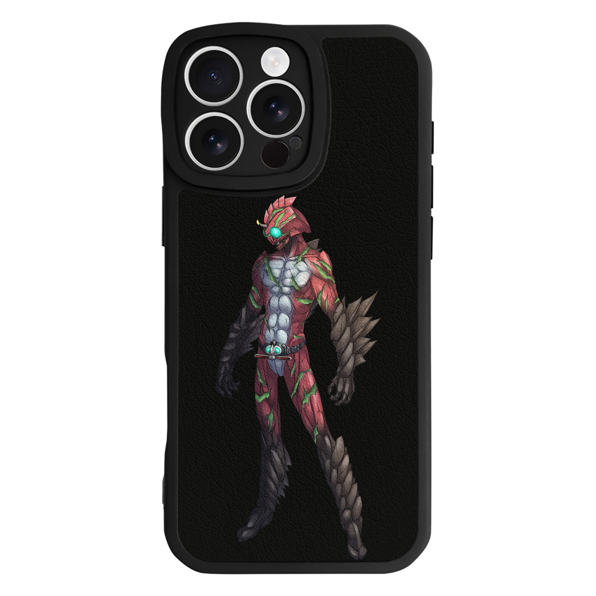 （画像用） ウルトラマン Ultraman 【iPhone 16シリーズ対応】シリコンスマホケース（レザー調） 材質：シリコン